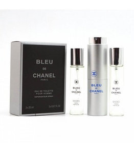 Мужская туалетная вода Chanel - Bleu De Chanel Edt 3*20ml