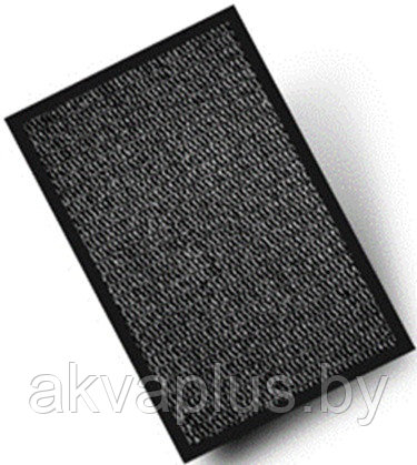 Коврик придверный грязезащитный 40х60 см Floor mat (Profi) темно серый - фото 1 - id-p194558000