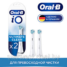 Oral-B Braun iO Series Ultimate Clean 2 шт. Насадки для электрических зубных щеток