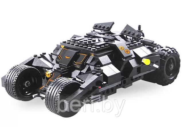 7105 Конструктор Decool Batman Tumbler, 325 деталей, аналог Lego Super Heroes 7888 - фото 3 - id-p194558295