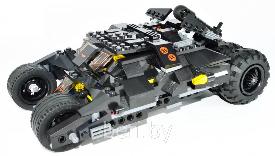 7105 Конструктор Decool Batman Tumbler, 325 деталей, аналог Lego Super Heroes 7888 - фото 5 - id-p194558295