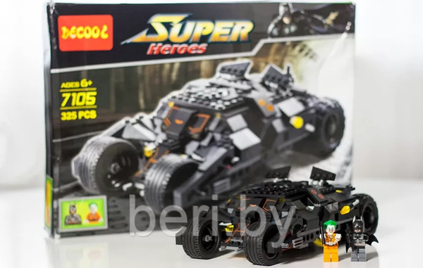 7105 Decool Batman Tumbler 325 Lego Super Heroes 7888 BERI.BY 194558295