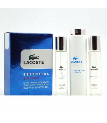 Lacoste Essential Sport for men 3х20ml - фото 1 - id-p194558570