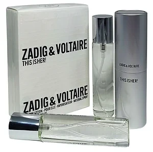 Zadig & Voltaire This is her for women 3х20ml - фото 1 - id-p194558692