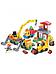 Детская развивающая игрушка конструктор для самых маленьких мальчиков Стройка большой крупный, фото 3