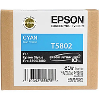 Картридж Epson T5802 (C13T580200) Голубой