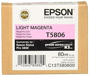 УЦЕНЕННЫЙ Картридж Epson T5806 (C13T580600) Светло-пурпурный