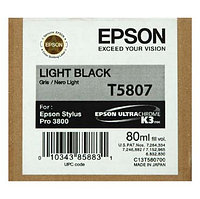 Картридж Epson T5807 (C13T580700) Светло-серый