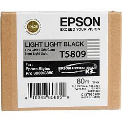 Картридж Epson T5809 (C13T580900) Светло-светло-серый