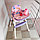 Стульчик для кормления ребенка Bestbaby розово/фиолетовый, фото 8