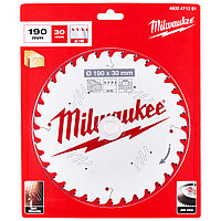 Пильный диск 190х1,6х30 мм Z36 Milwaukee (4932471301)