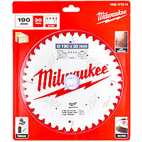 Пильный диск 190х2,4х30 мм Z40 Milwaukee (4932471314)