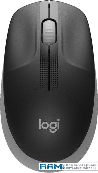 Мышь Logitech M190 (черный/серый) - фото 1 - id-p194576411