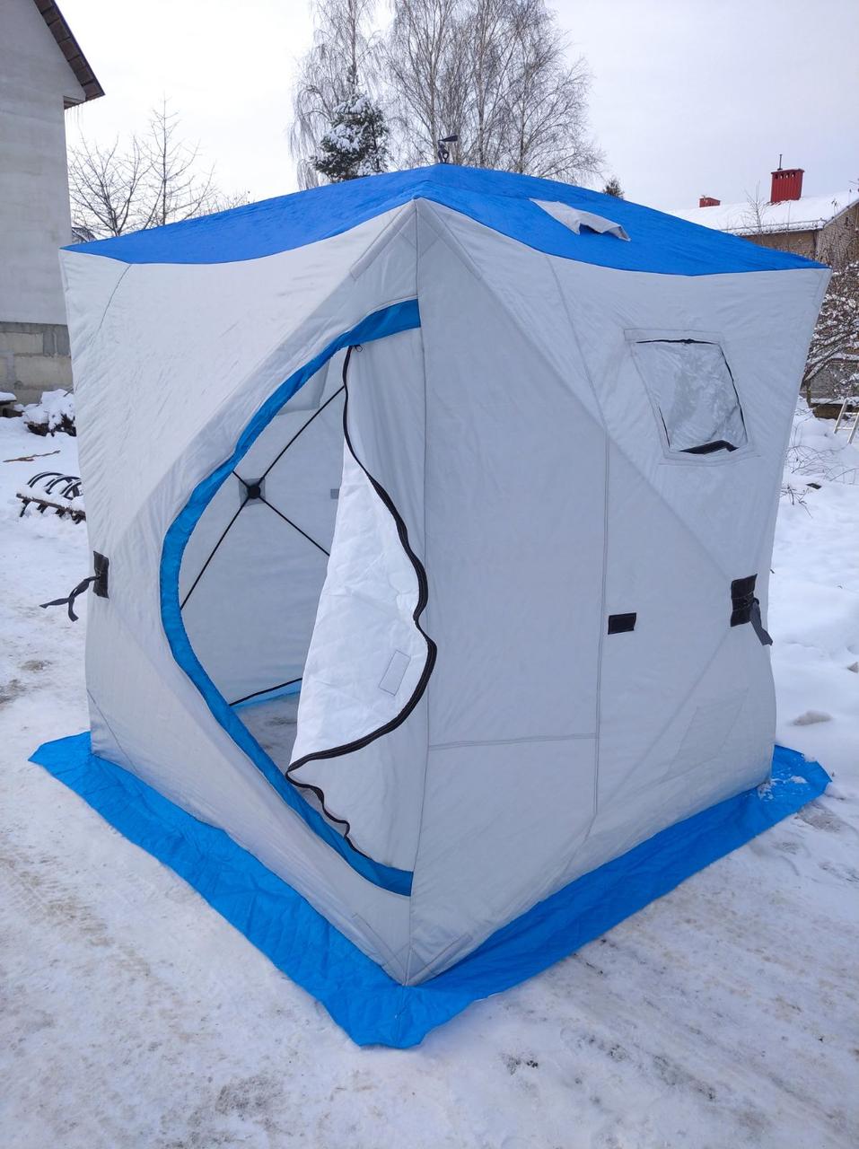 Палатка-куб зимняя 5032 200х200х220см (трехслойная)