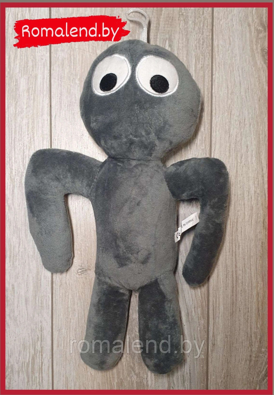 Мягкая игрушка Радужные друзья серый из Роблокс - фото 1 - id-p194581872