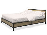 Кровать Двуспальная Лофт КМ-3.6 Millwood