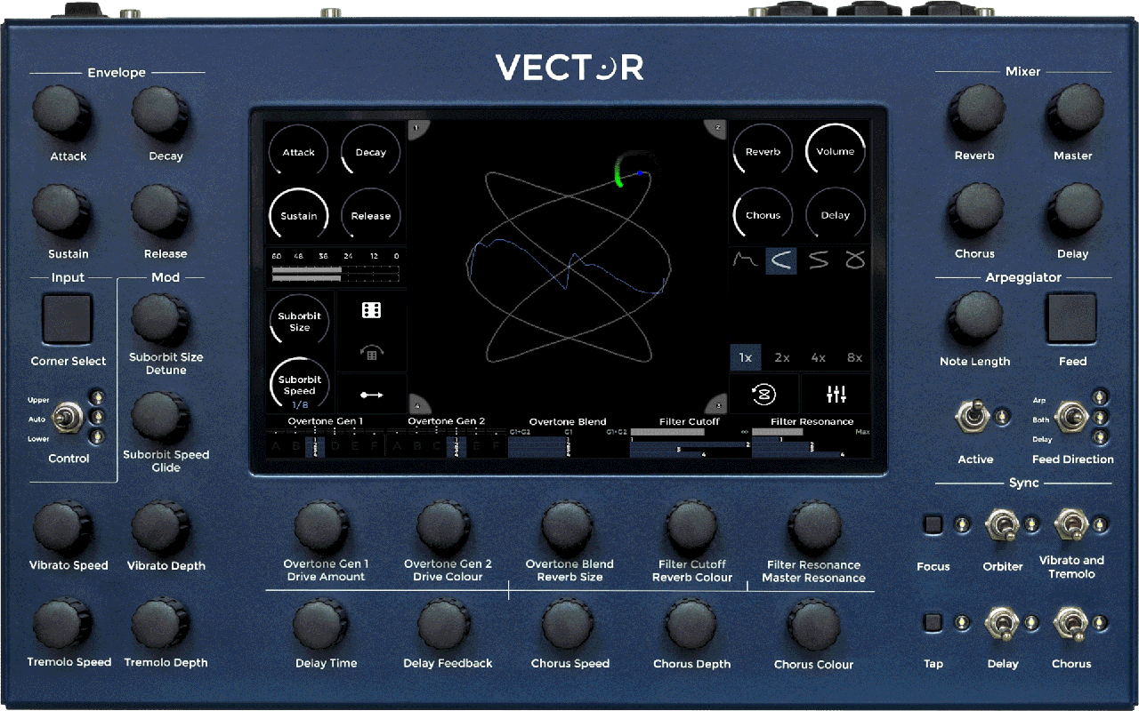 Цифровой синтезатор Beetlecrab Vector