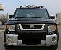 Дефлектор капота - мухобойка, Honda Element 2003 2008, VIP TUNING