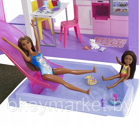 Игровой набор Barbie Дом мечты Dreamhouse со светом и звуками HCD51, фото 2