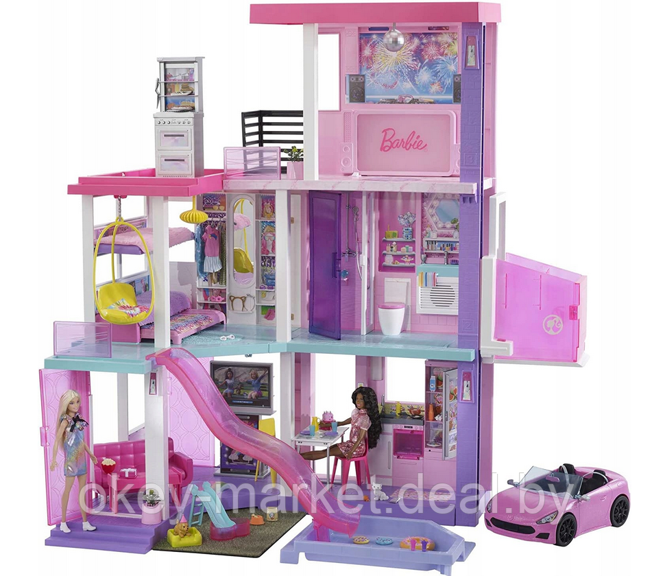 Игровой набор Barbie Дом мечты Dreamhouse со светом и звуками HCD51 - фото 1 - id-p194617740