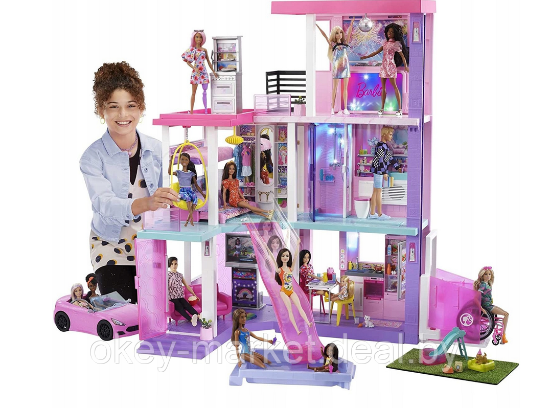 Игровой набор Barbie Дом мечты Dreamhouse со светом и звуками HCD51 - фото 3 - id-p194617740