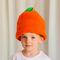 Карнавальный головной убор Фрукт (шапочка) апельсин МИНИВИНИ