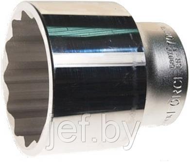 Головка 1" 70мм 12 гранная ROCKFORCE RF-58970, фото 2