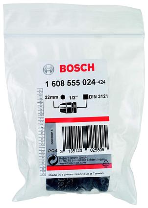 Головка 22мм 1/2" для GDS 18 BOSCH 1608555024, фото 2