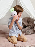 Умный малыш Медовый зайка интерактивная Игрушка + Ночник детский фиолетовый ST-702, фото 6