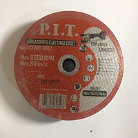 Диск отрезной по металлу P.I.T. 180x22,2x2,0 мм 25 шт в уп.