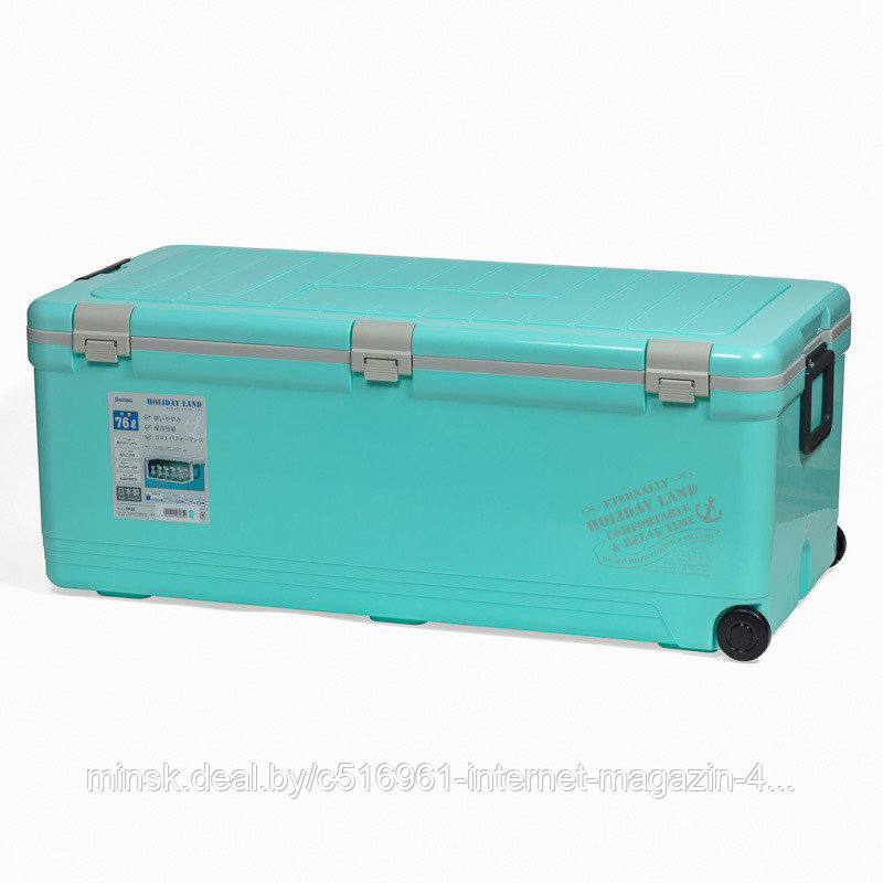 Термобокс SHINWA Holiday Land Cooler 76H синий - фото 1 - id-p194635159