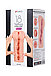 Мастурбатор реалистичный KOKOS Tattoo с двойным слоем, TPR, телесный, 18 см, фото 6