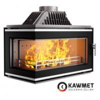 Каминная топка Kawmet W16 LB - 14,7 кВт с угловым левым стеклом без рамы - фото 1 - id-p181001060