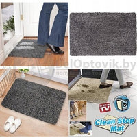 Придверный коврик Ни следа Clean Step Mat / Magic MudMat 70,0 46,0 см (супервпитывающий) Черный (темно серый)