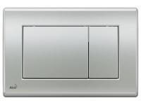 Кнопка управления для скрытых систем инсталляции, хром-мат, Alcaplast (M272-BL-01) - фото 1 - id-p194638185