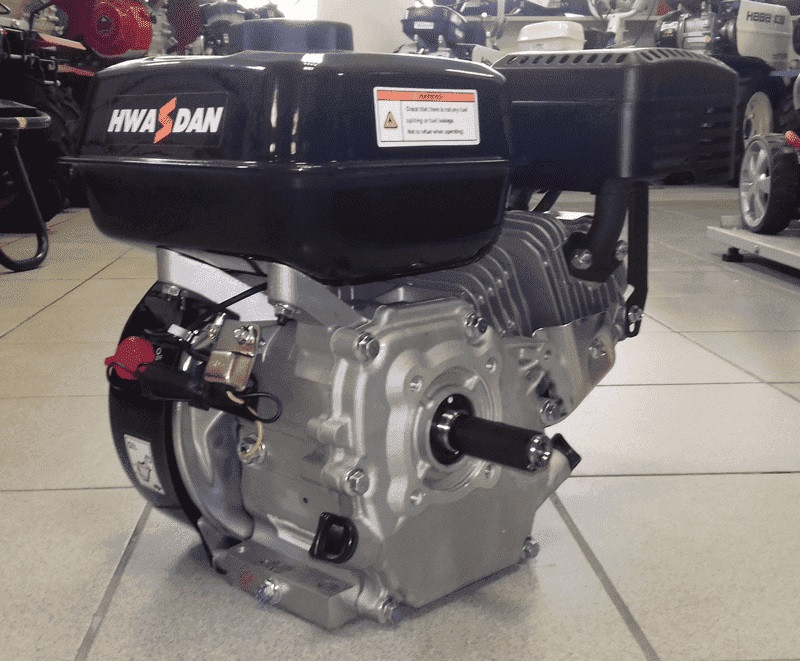 Двигатель бензиновый Hwasdan H210 (S shaft) - фото 2 - id-p194651489