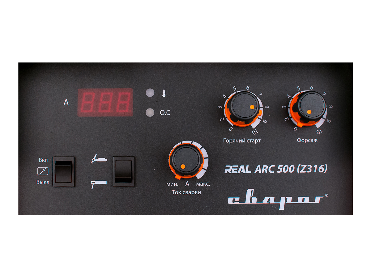 Сварочный инвертор Сварог REAL ARC 500 (Z316) - фото 5 - id-p194658826