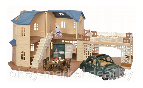 Игровой набор Sylvanian Families Большой дом с навесом для машины (гаражом)  5669, фото 2