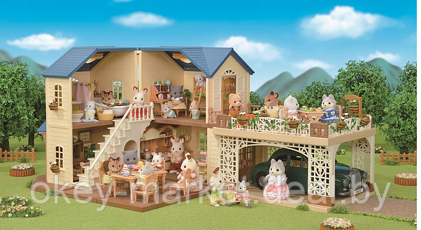 Игровой набор Sylvanian Families Большой дом с навесом для машины (гаражом)  5669, фото 3