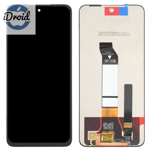 Дисплей (экран) Xiaomi Poco M3 Pro оригинал (M2103K19PG) с тачскрином, черный цвет
