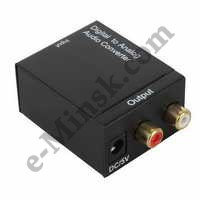 Переходник конвертер, Звуковая карта внешняя Digital Audio Decoder Orient DAC0202 Digital to Analog Audio