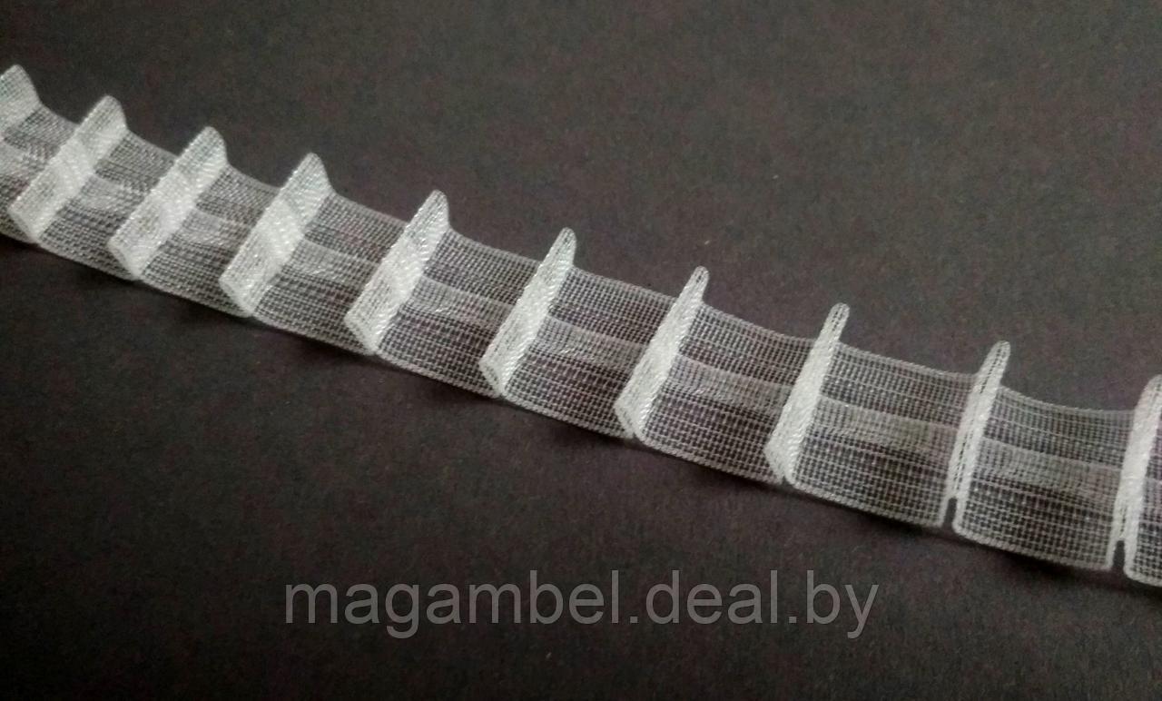Прозрачная маркизная лента для штор и гардин из лески 1:2 - фото 1 - id-p194697935