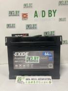 Автомобильный аккумулятор Exide Premium EA640 (64 А/ч) - фото 1 - id-p189042154