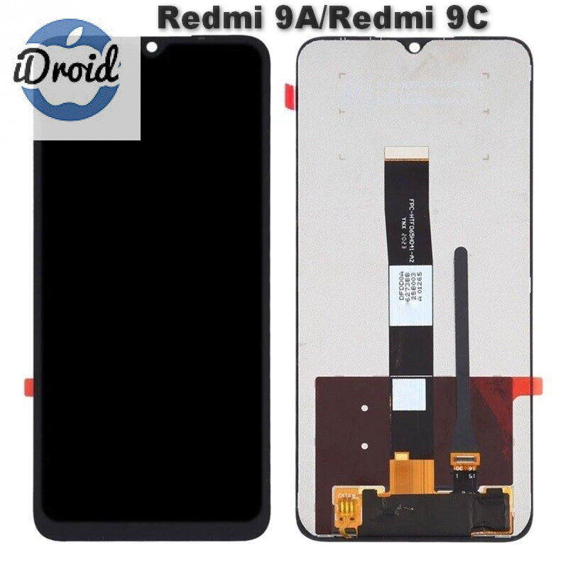 Дисплей (экран) Xiaomi Redmi 9C оригинал (M2006C3MG) с тачскрином, черный цвет