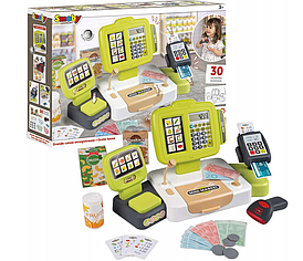 Игровой набор электронная касса Smoby  со сканером 350114