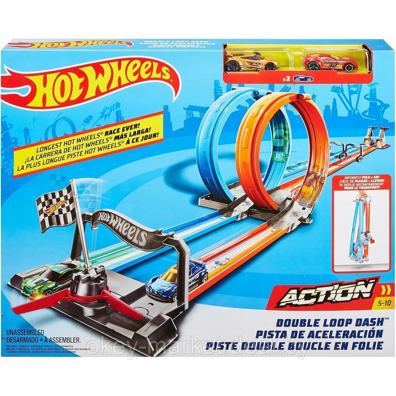 Игровой набор Hot Wheels Скоростные мертвые петли GFH85 - фото 1 - id-p194741491