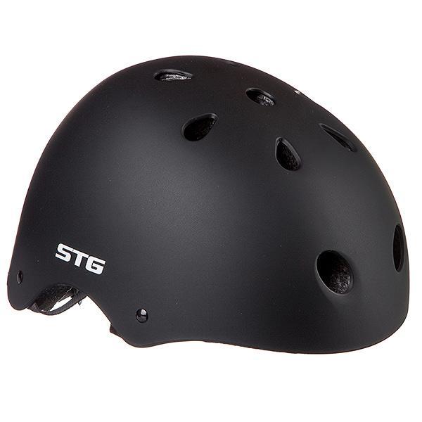 Шлем STG , модель MTV12, размер XS(48-52)cm черный, с фикс застежкой,Х89048 - фото 2 - id-p193048021