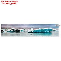 Фартук кухонный МДФ PANDA Ледники, 0182