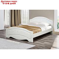 Кровать "Венеция 4", 1600х2000, цвет белый / арктик матовый