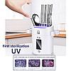 Подставка- стерилизатор для столовых приборов UV излучение Intelligent disinfection chopsticks tube FV-566, фото 5